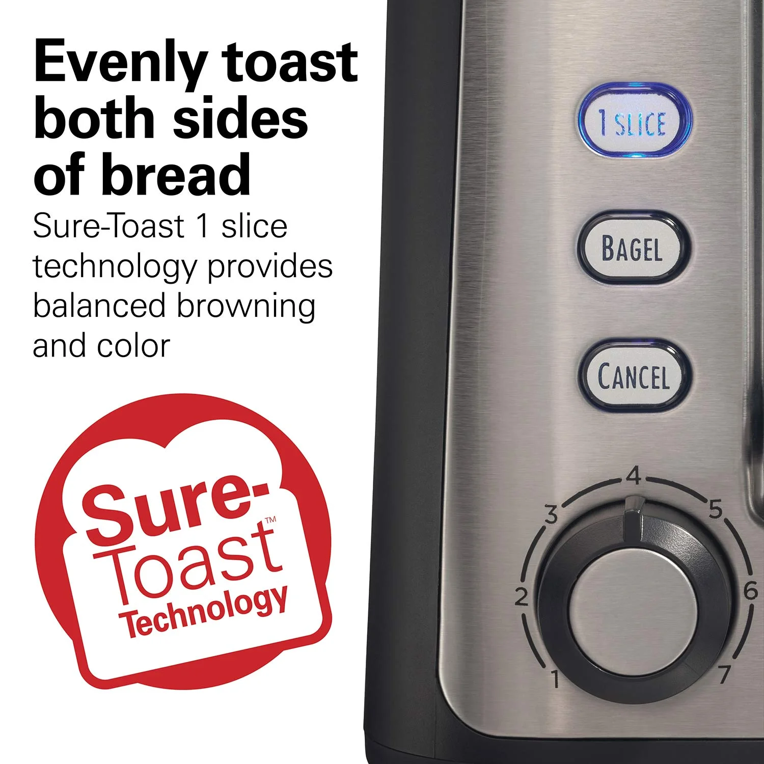 Alternative view of Gourmet 2 Slice Toaster with Sure-Toast™ Technology