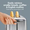2 Slice Brushed Toaster with Extra-Wide Slots Stainless Steel - Image 3