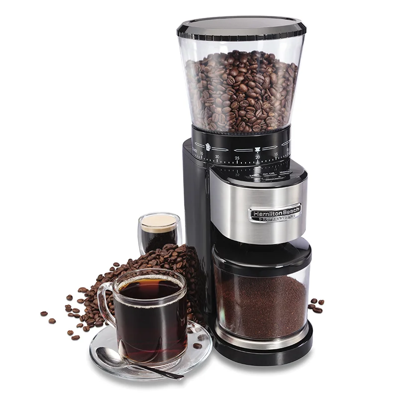 Alternative view of Hamilton Beach® Professional Conical Burr Digital Coffee Grinder, 80405