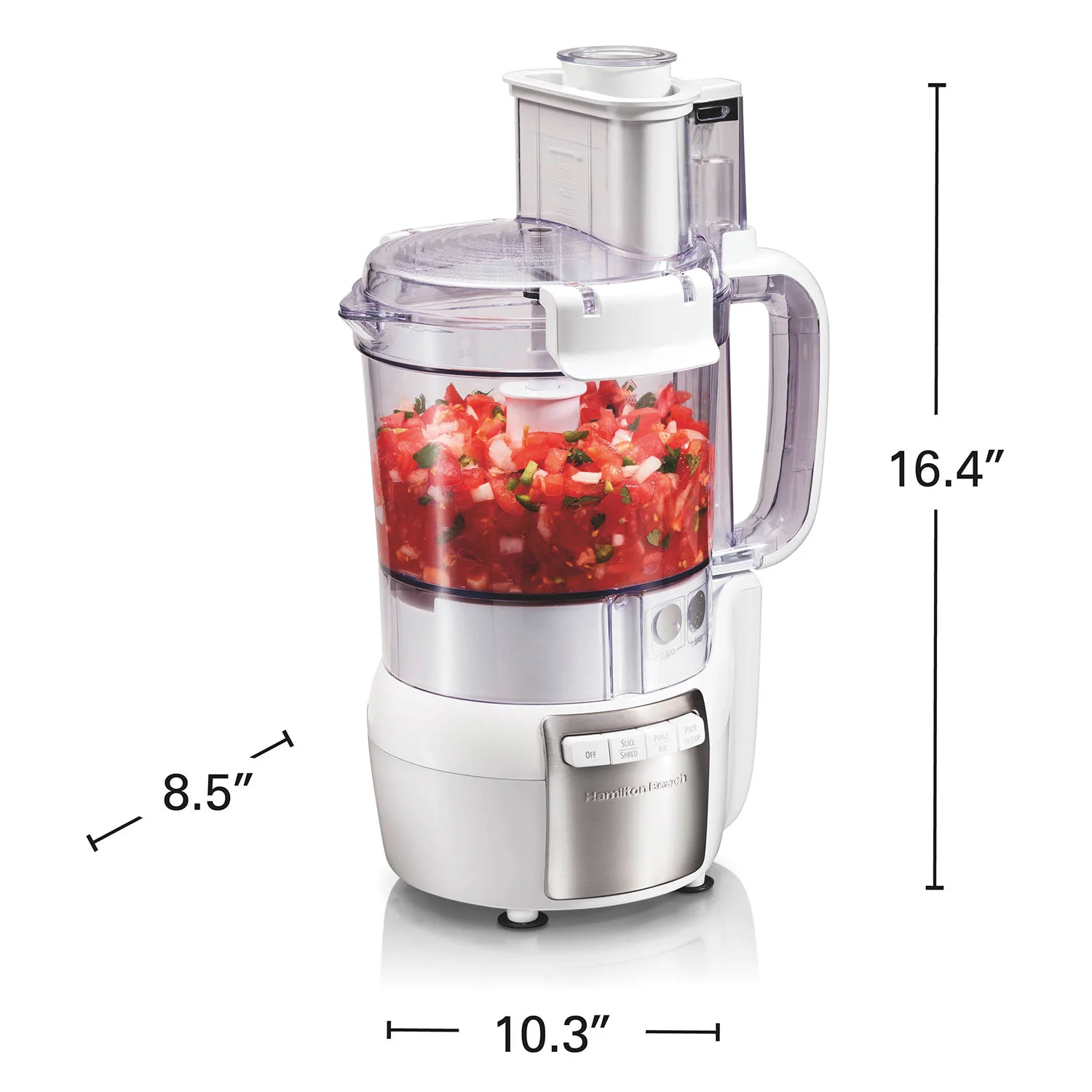 Hamilton Beach® Stack & Snap™ 12 Cup Food Processor, 70729FG - Image 7