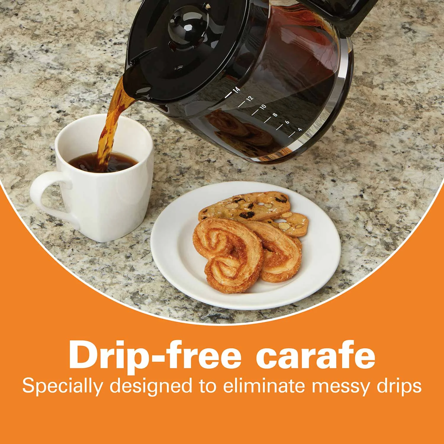 FrontFill® 14 Cup Programmable Coffee Maker - Image 5