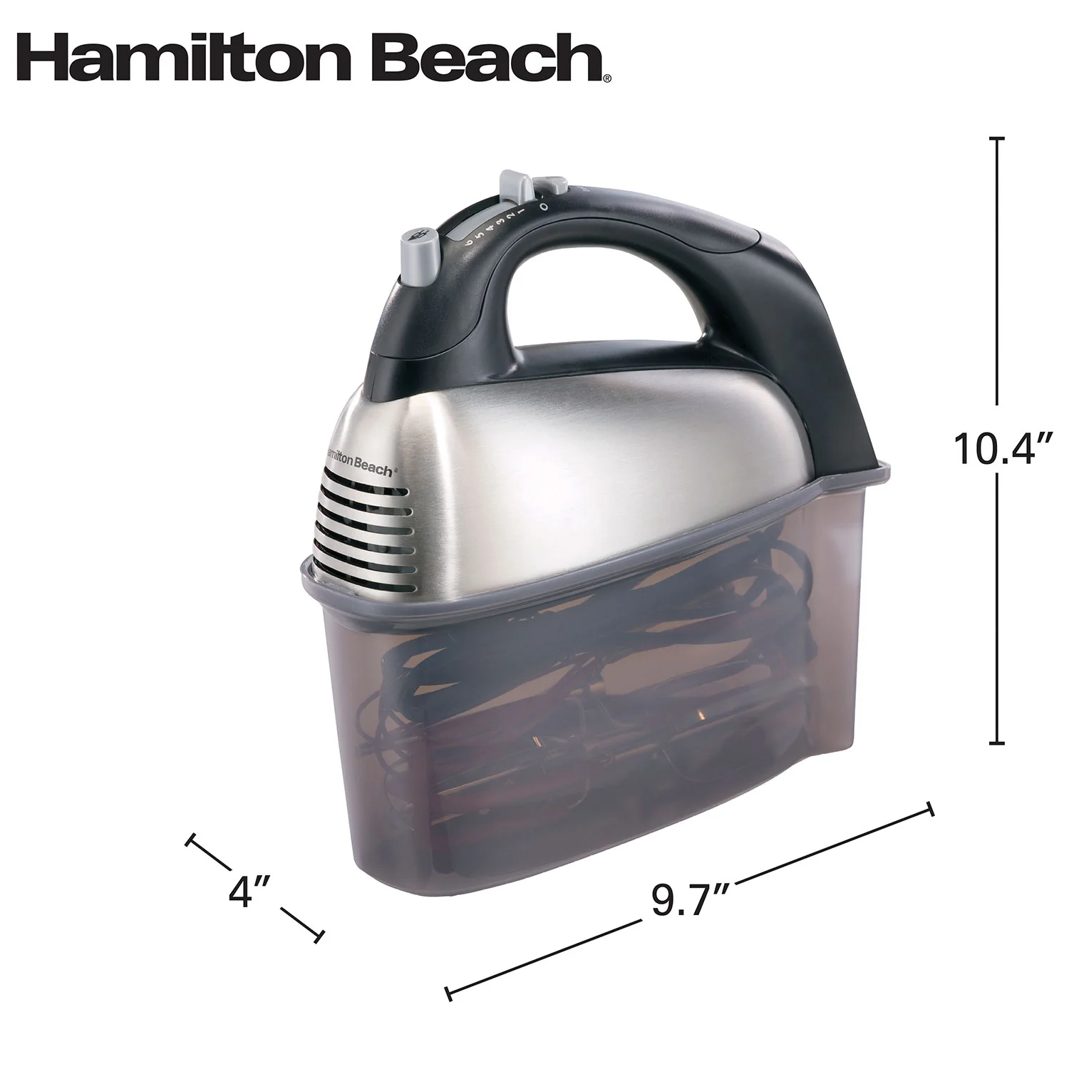 SoftScrape™ 6 Speed Hand Mixer with Case - Image 8