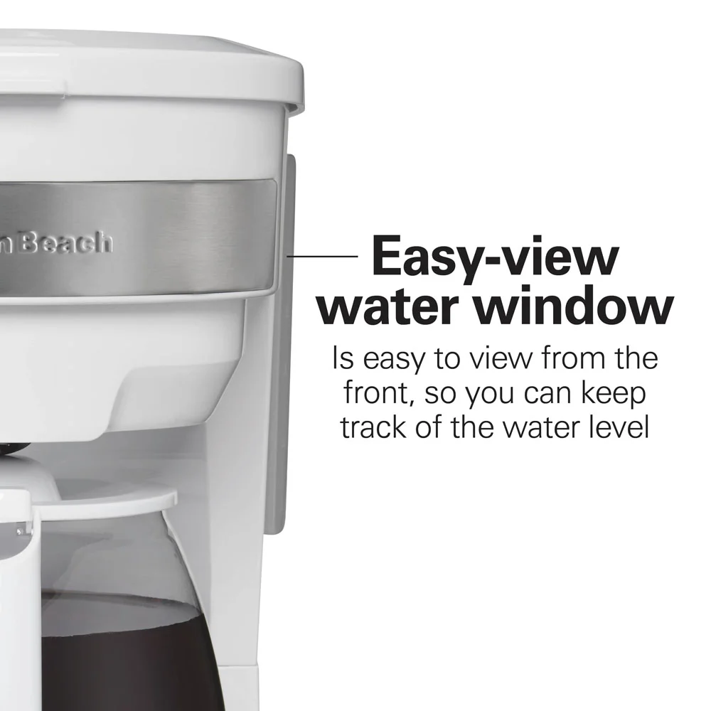 Programmable Coffee Maker, White - Image 7