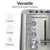 Luxe Stainless Steel 2 Slice Toaster - Image 5