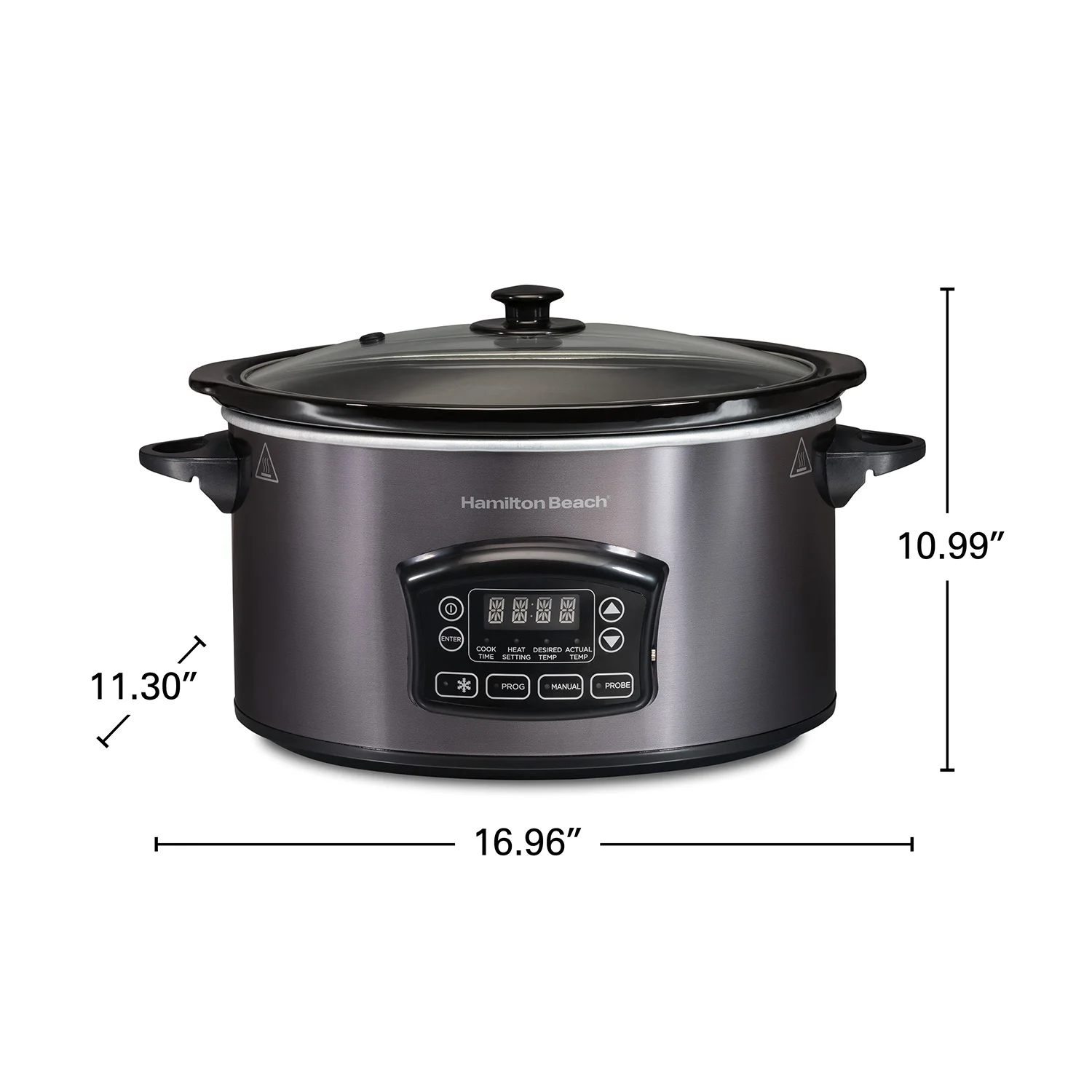 6 Quart Programmable Defrost Slow Cooker - Image 8