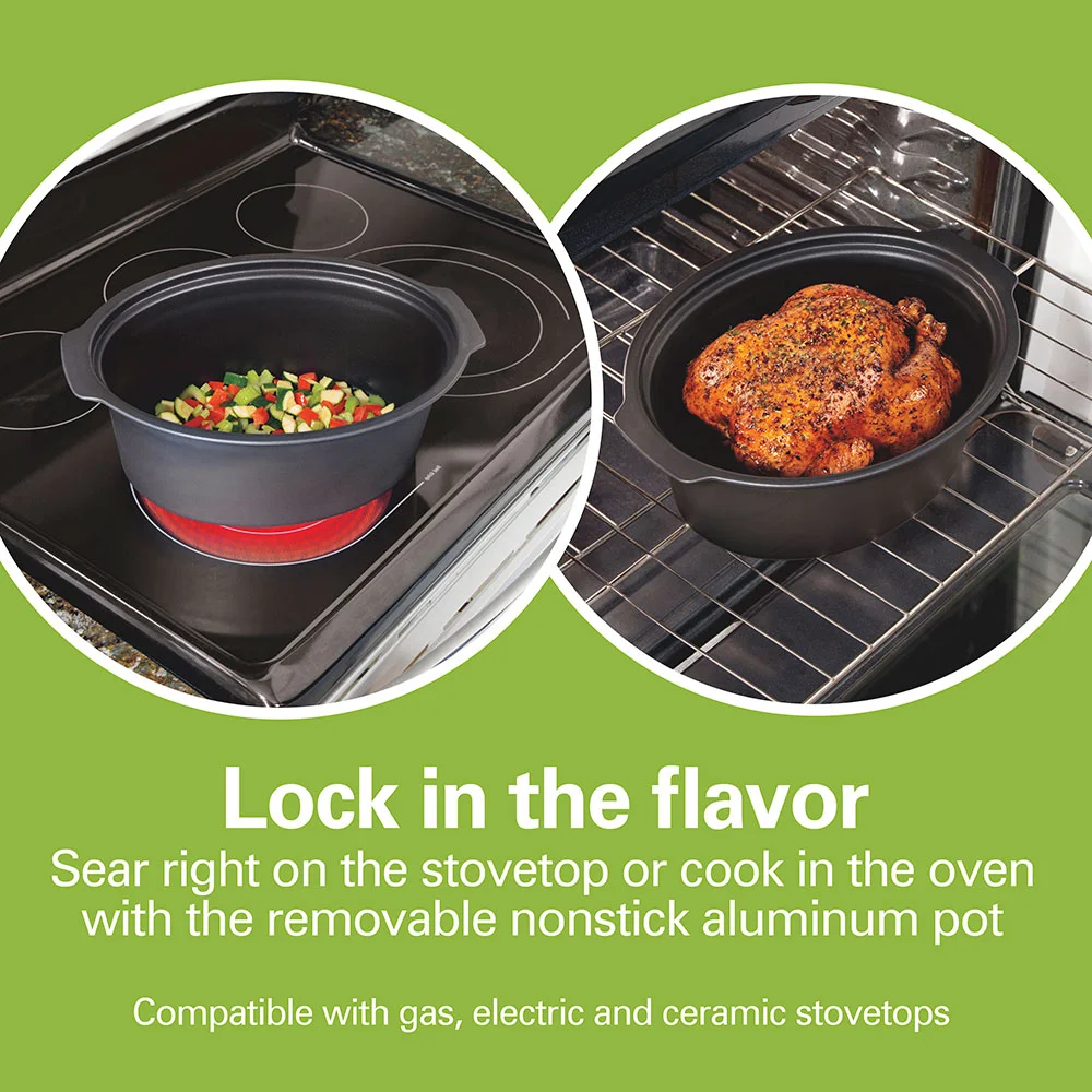 Alternative view of Stovetop Sear & Cook Slow Cooker