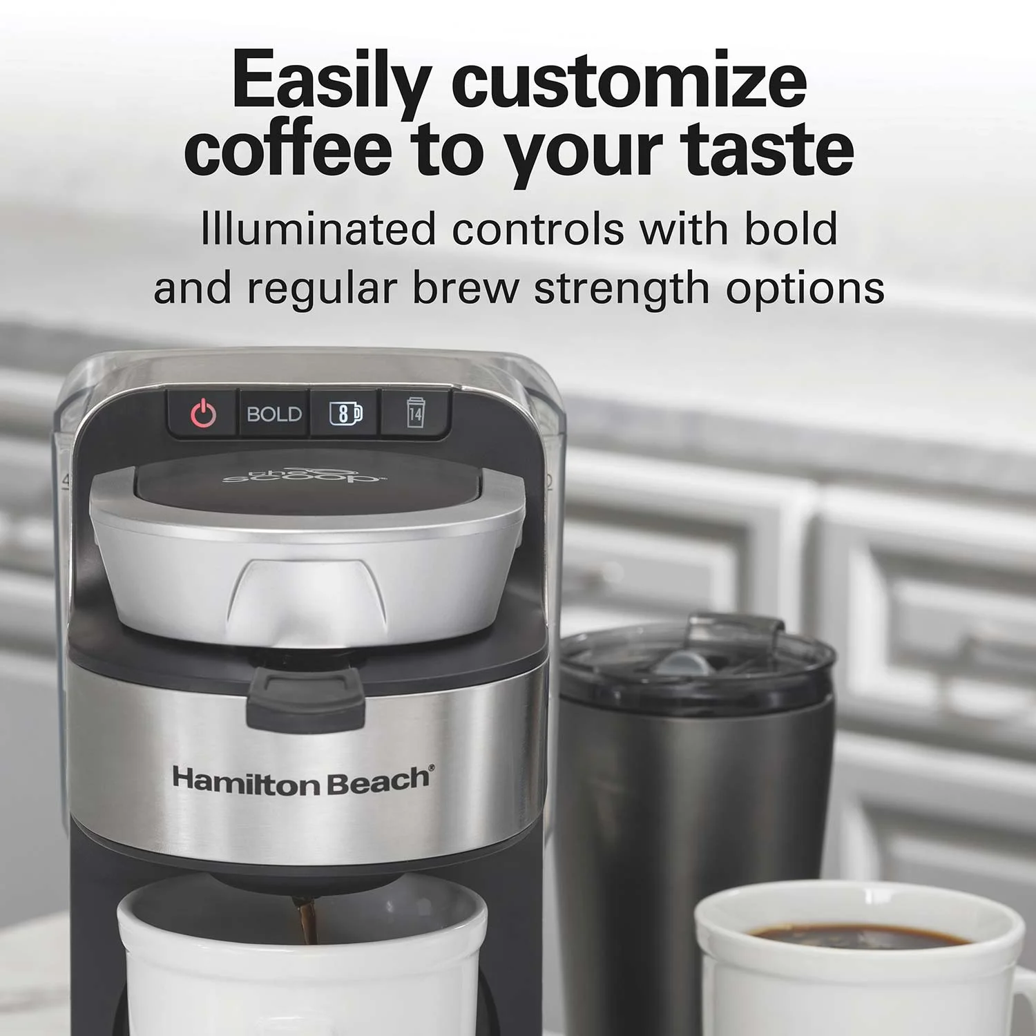 The Scoop® Single-Serve Coffee Maker with Removable Reservoir - Image 8