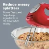 Hand Mixer with Snap-On Case and Dough Hooks - Image 5