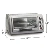 Easy Reach® Toaster Oven, Silver - Image 8