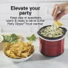 Programmable Stay or Go® Slow Cooker with Party Dipper™ Food Warmer, Red - Image 4