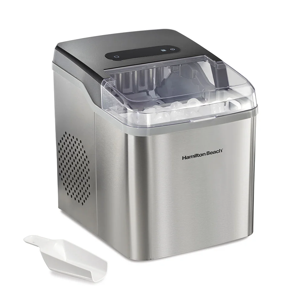 Countertop Bullet Ice Maker, Stainless Steel