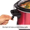 Stay or Go® Programmable Slow Cooker with Party Dipper, Red - Image 7