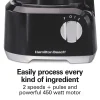 Hamilton Beach® Bowl Scraper Food Processor, 8 Cup Capacity, Black, 70743J - Image 4