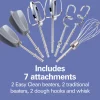 6 Speed Hand Mixer with Snap-On Case White - Image 4