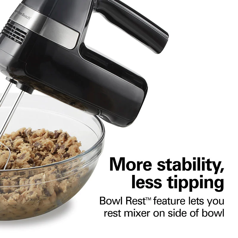 6 Speed Hand Mixer with Storage Clip - Image 6