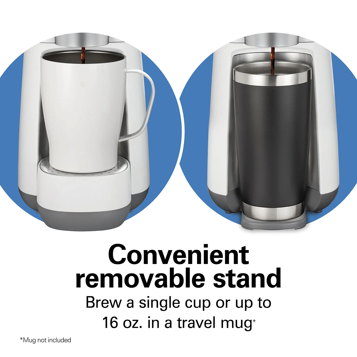 16 Oz. Convenient Craft Rapid Cold Brew and Hot Coffee Maker, White - Image 7