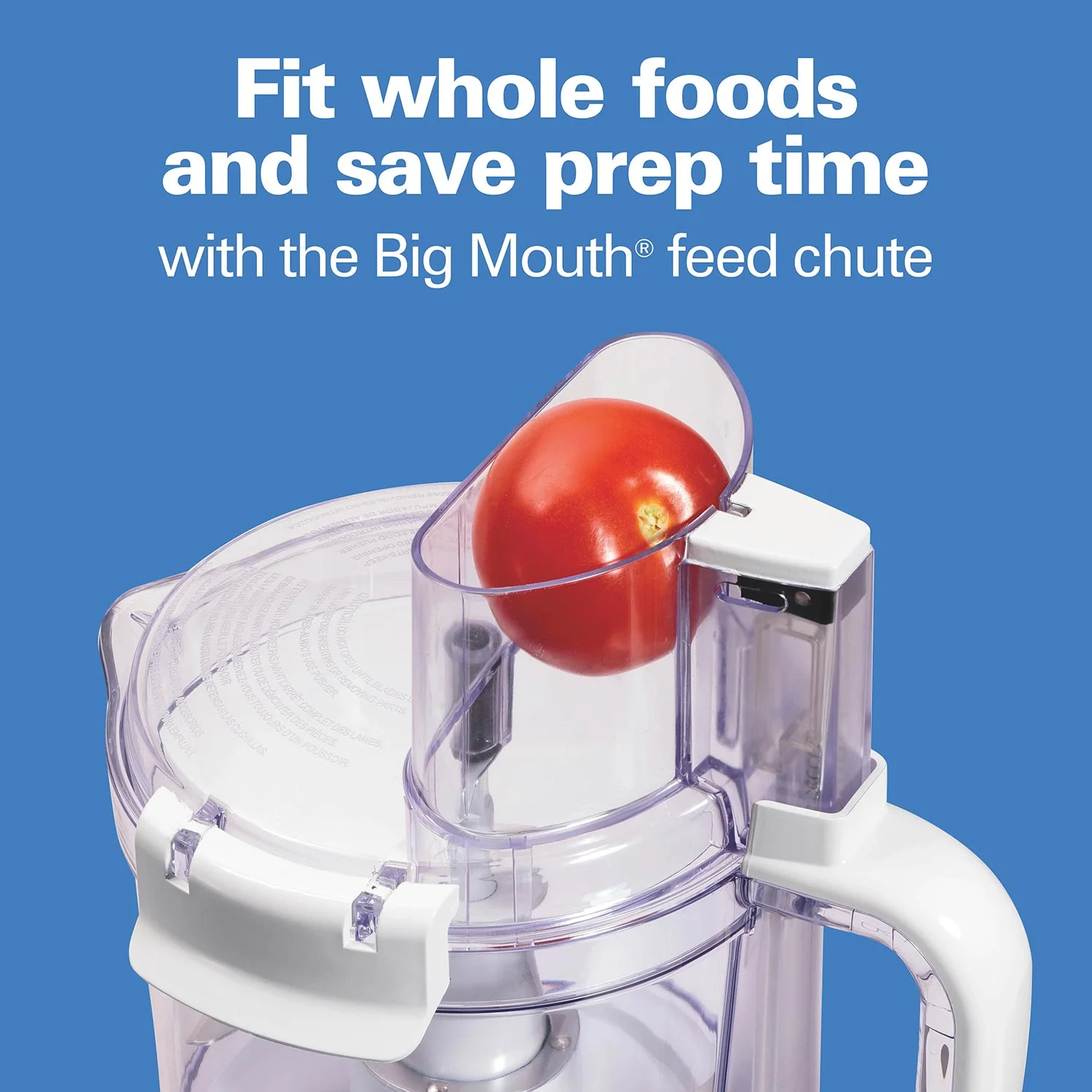 Hamilton Beach® Stack & Snap™ 12 Cup Food Processor, 70729FG - Image 3