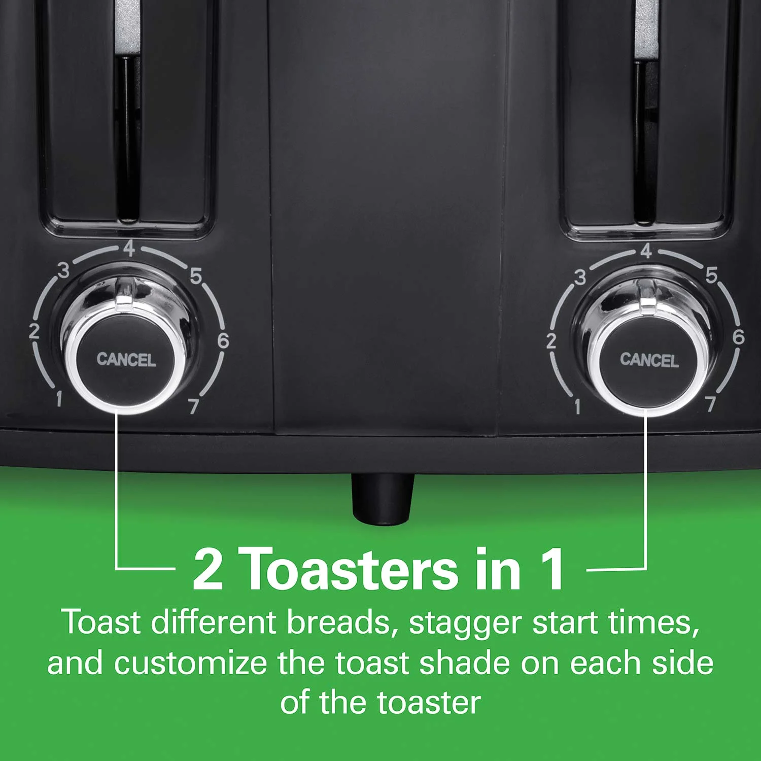 4 Slice Toaster with Extra-Wide Slots - Image 4