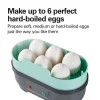 Egg Bites Maker with Hard-Boiled Eggs Insert, Teal - Image 4