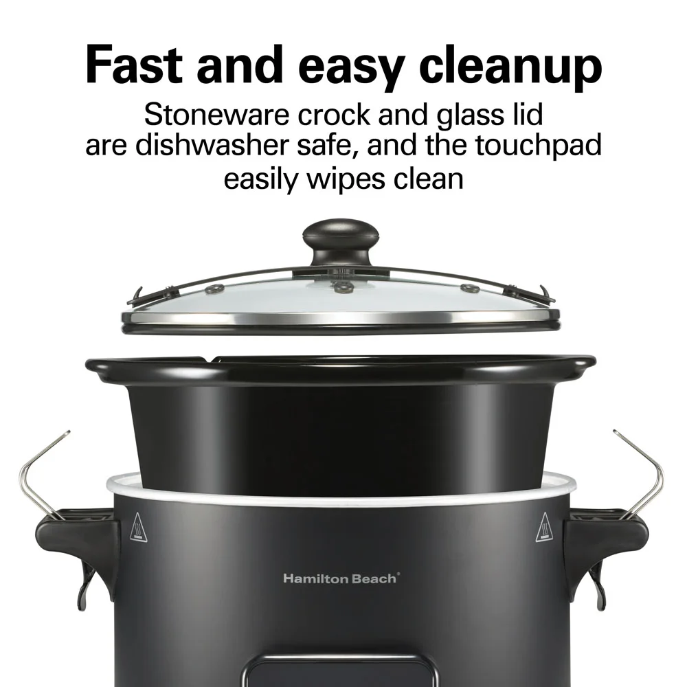 Ready, Set, Dinner Slow Cooker, Matte Black - Image 7
