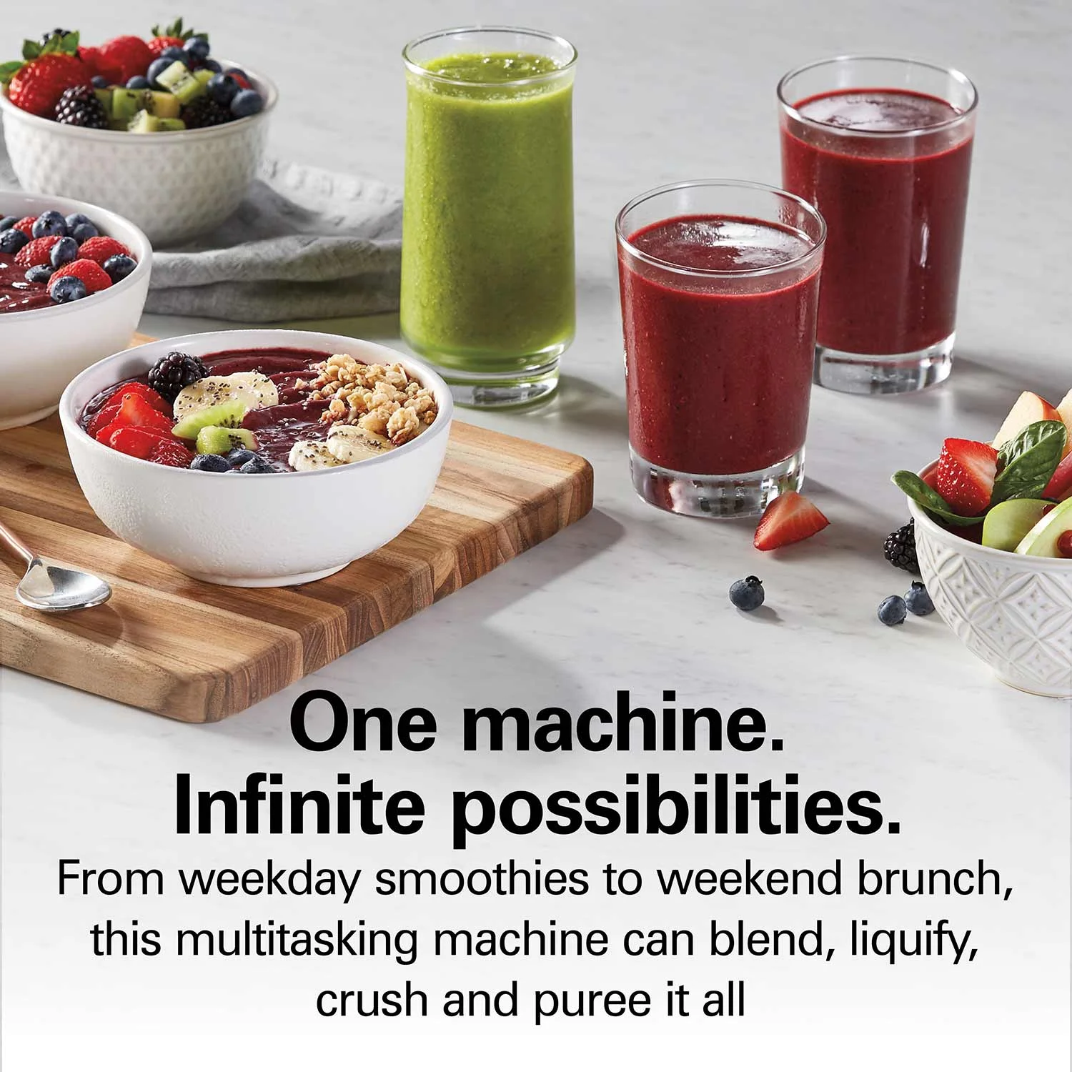 Alternative view of PowerMax™ Professional-Performance Blender Grey