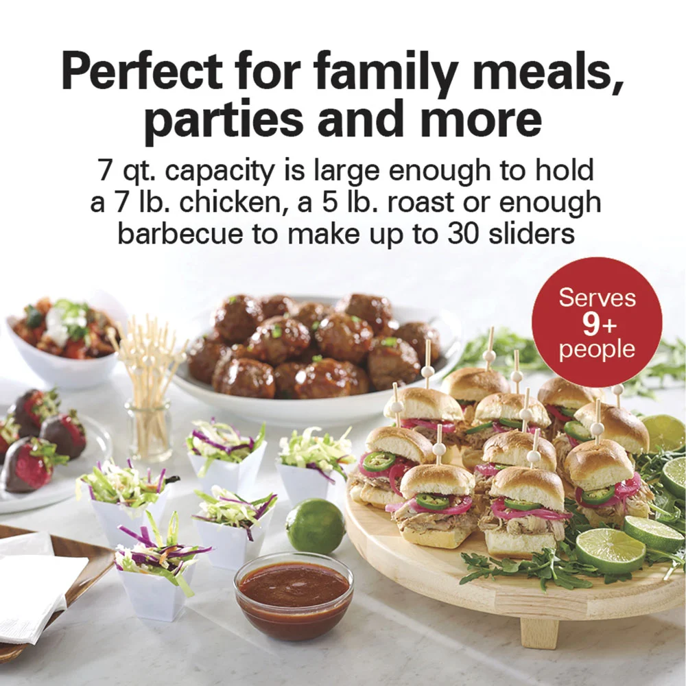7 Quart Programmable Stay or Go® Slow Cooker, Black - Image 4