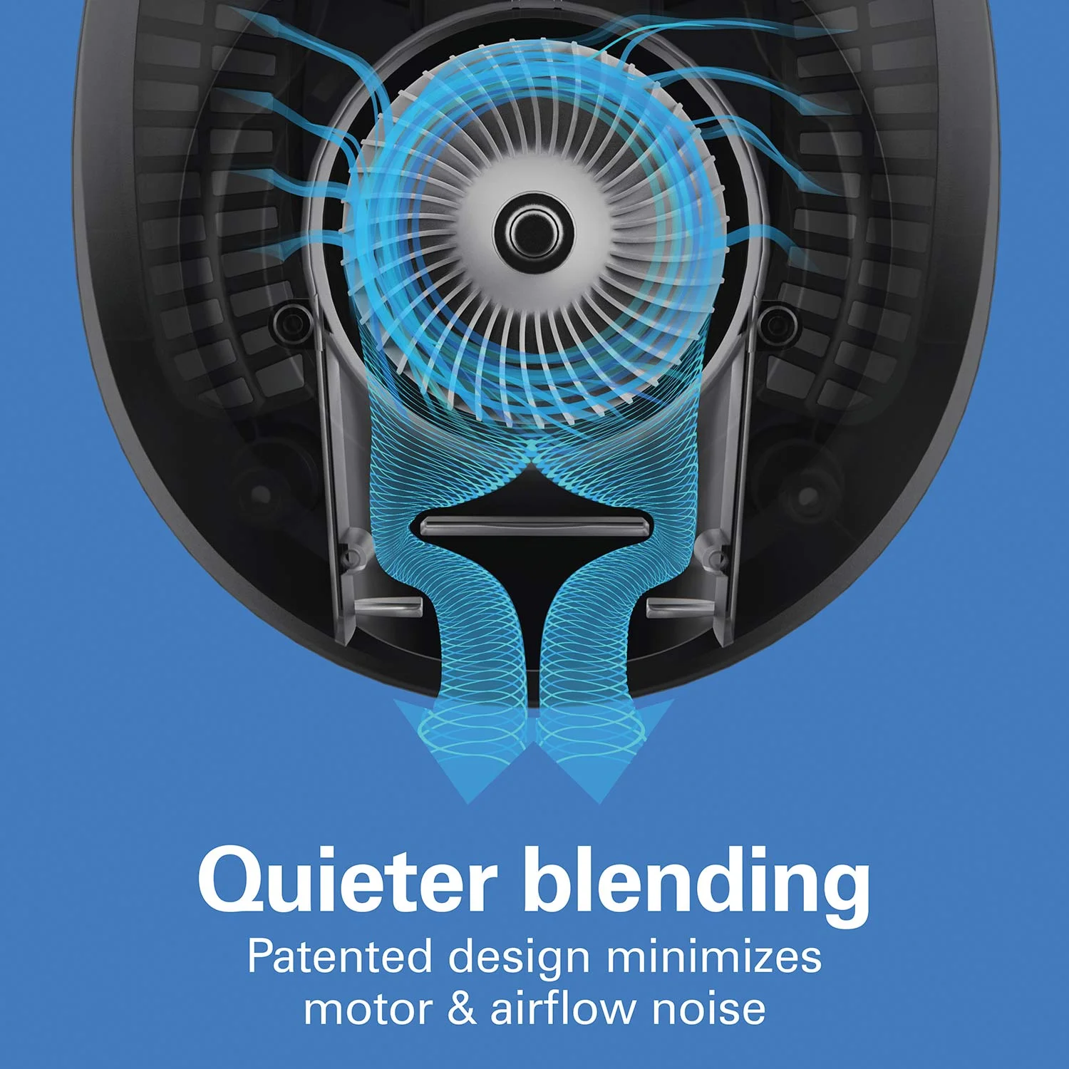 Alternative view of Quiet Blender