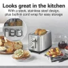 Luxe Stainless Steel 2 Slice Toaster - Image 2