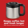 Front-Fill® 12 Cup Programmable Coffee Maker with Thermal Carafe Stainless Steel Accents - Image 2