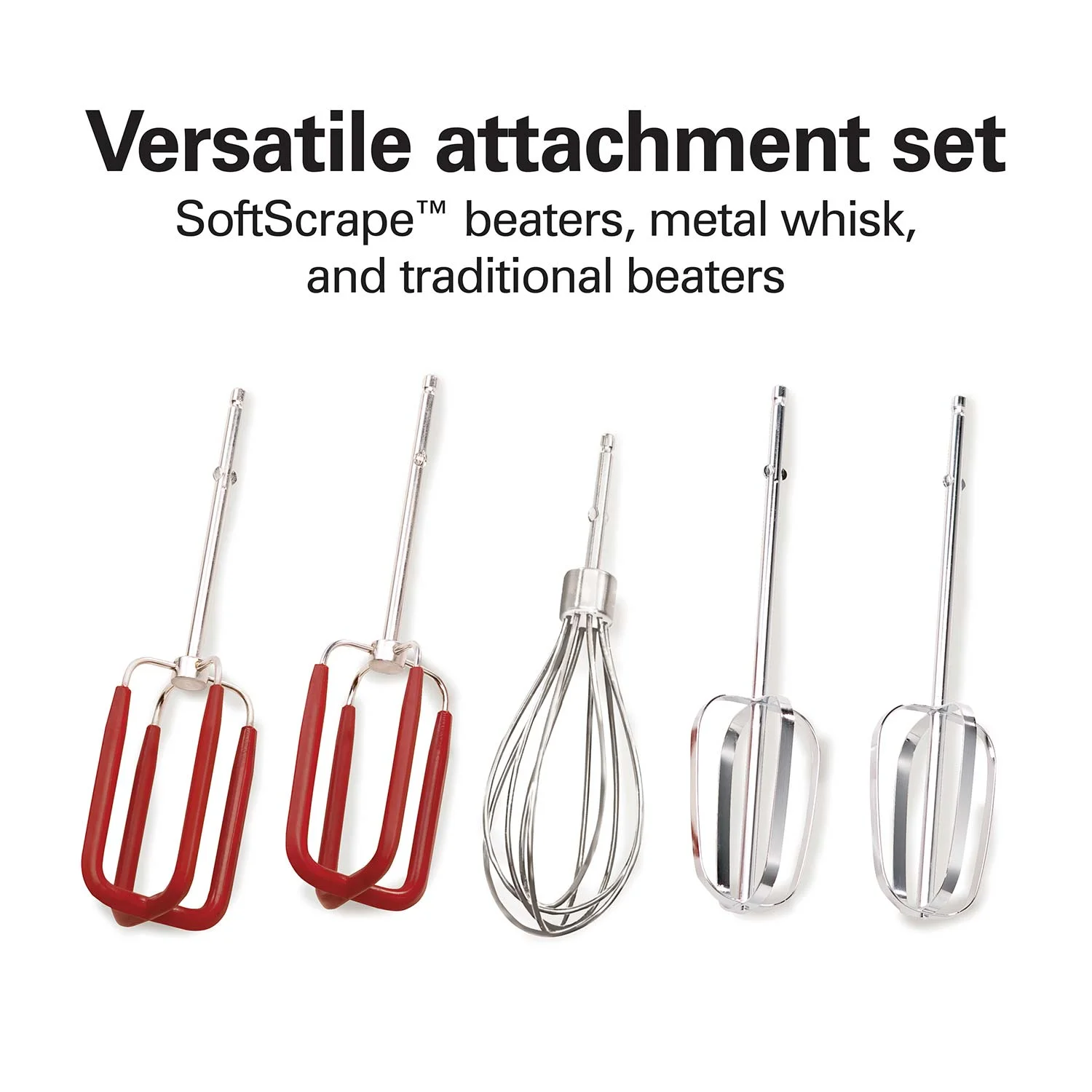 SoftScrape™ 6 Speed Hand Mixer with Case - Image 2