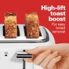 4 Slice Toaster with Extra-Wide Slots, White - Image 2