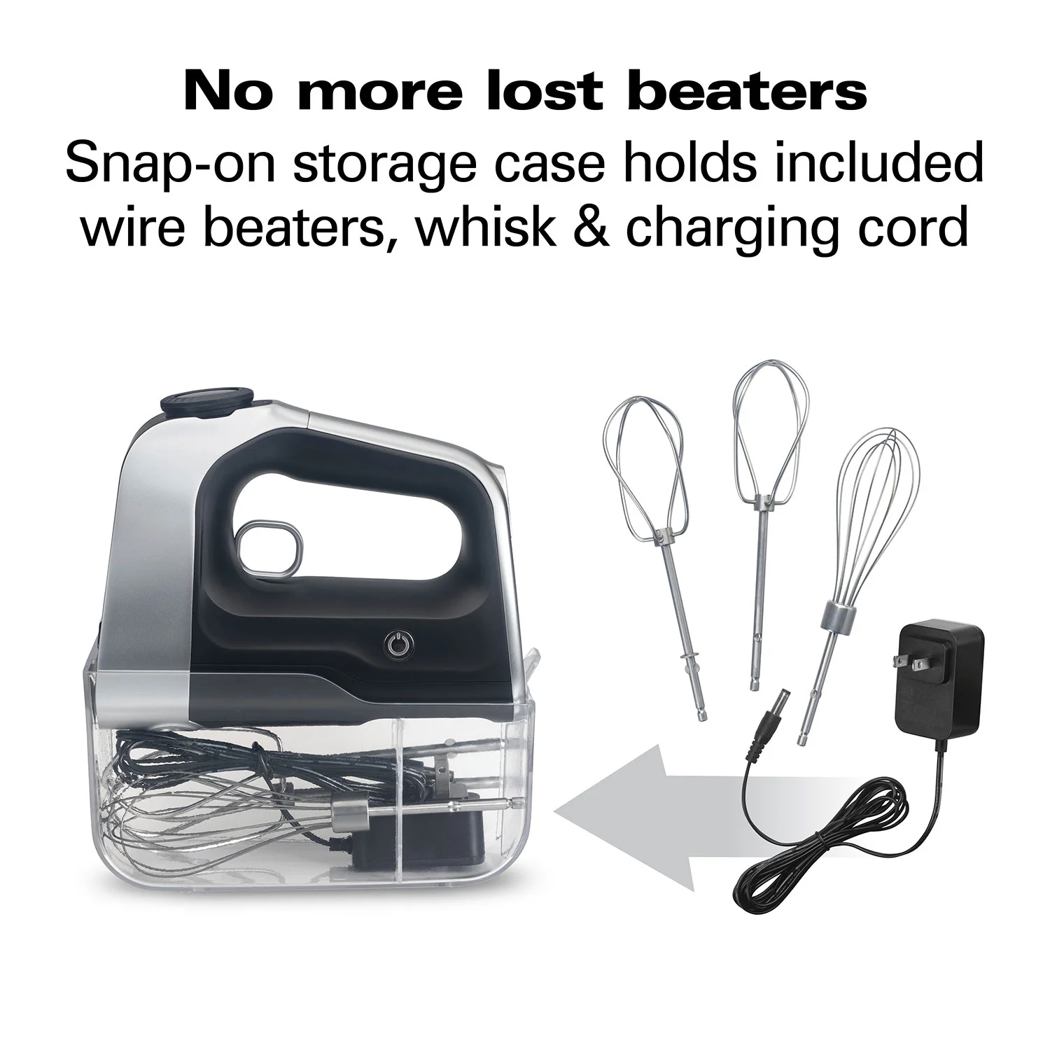 Hamilton Beach® Professional Cordless Hand Mixer with Infinite Speed Control - Image 7