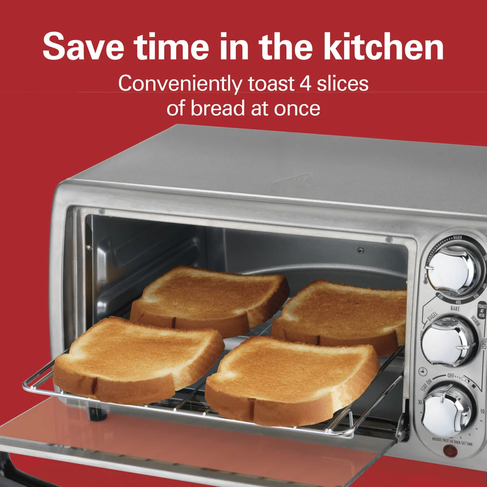 Alternative view of Toaster Oven, Stainless Steel