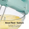 6 Speed Hand Mixer with QuickBurst™, Ice Blue - Image 5