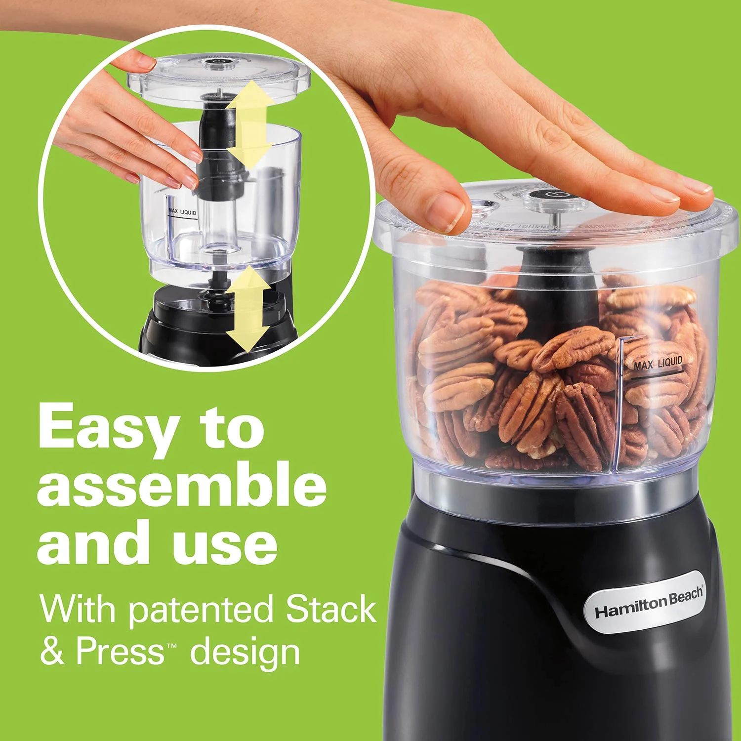 Alternative view of Stack & Press™ 3 Cup Chopper