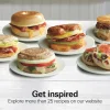 Breakfast Sandwich Maker with Timer, Silver - Image 7