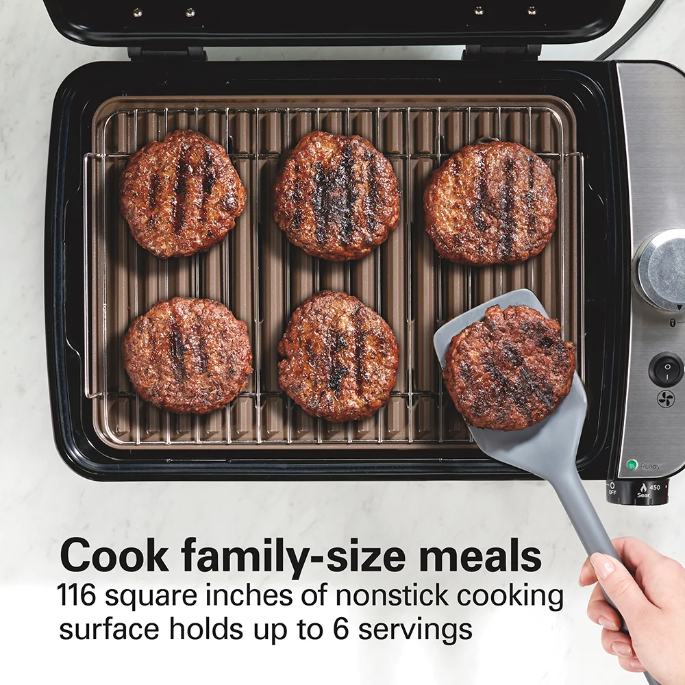 Indoor Searing Grill with Hot/Cold Smoke Infuser - Image 4