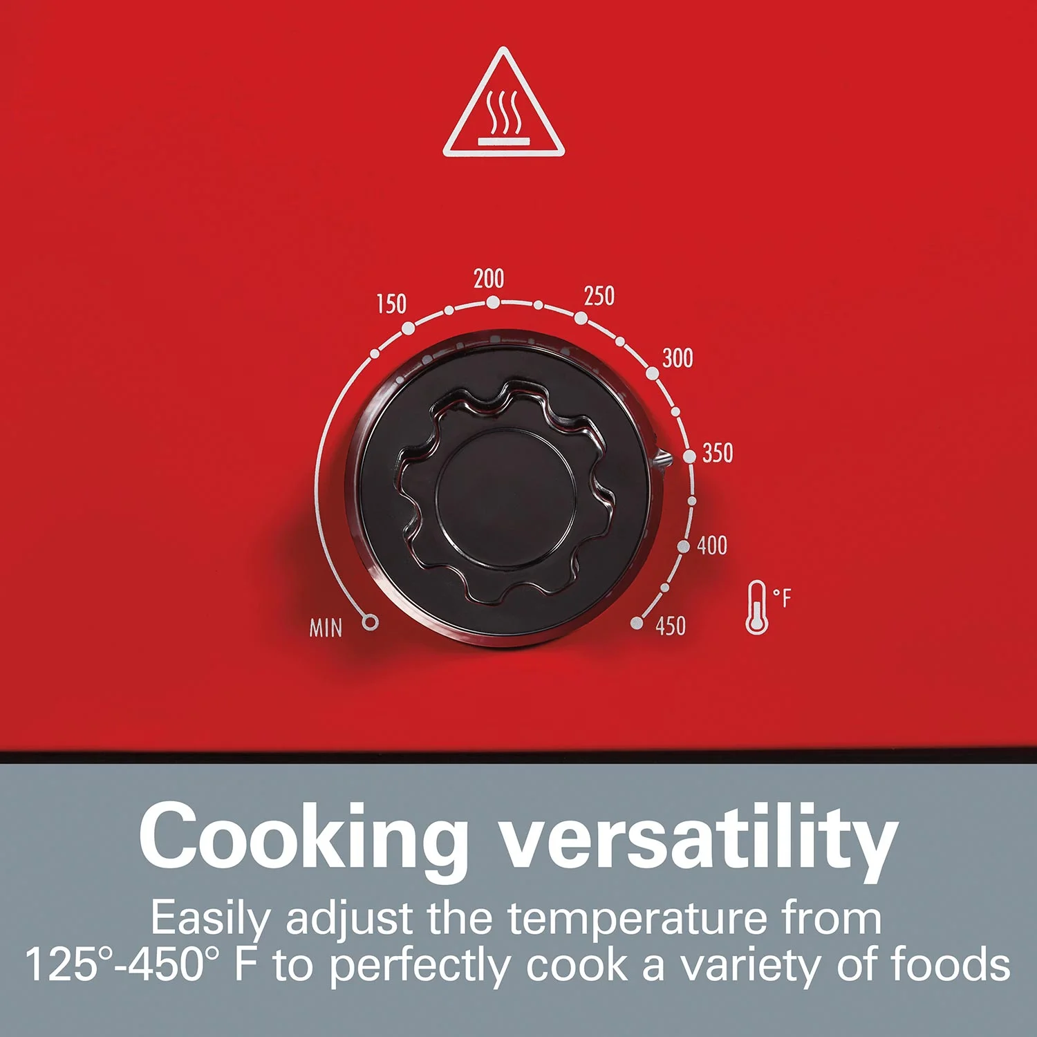 Electric Roaster Oven, 22 Quarts, Red - Image 4