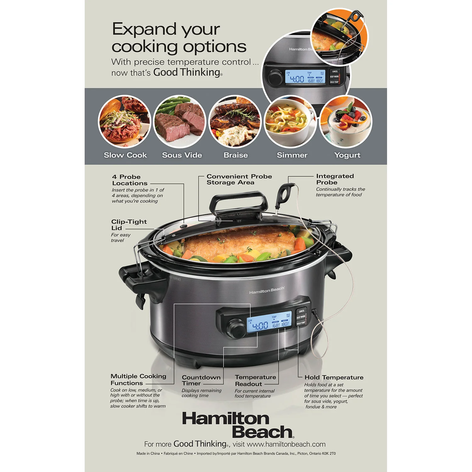 Temp Tracker™ 6 Quart Slow Cooker - Image 11