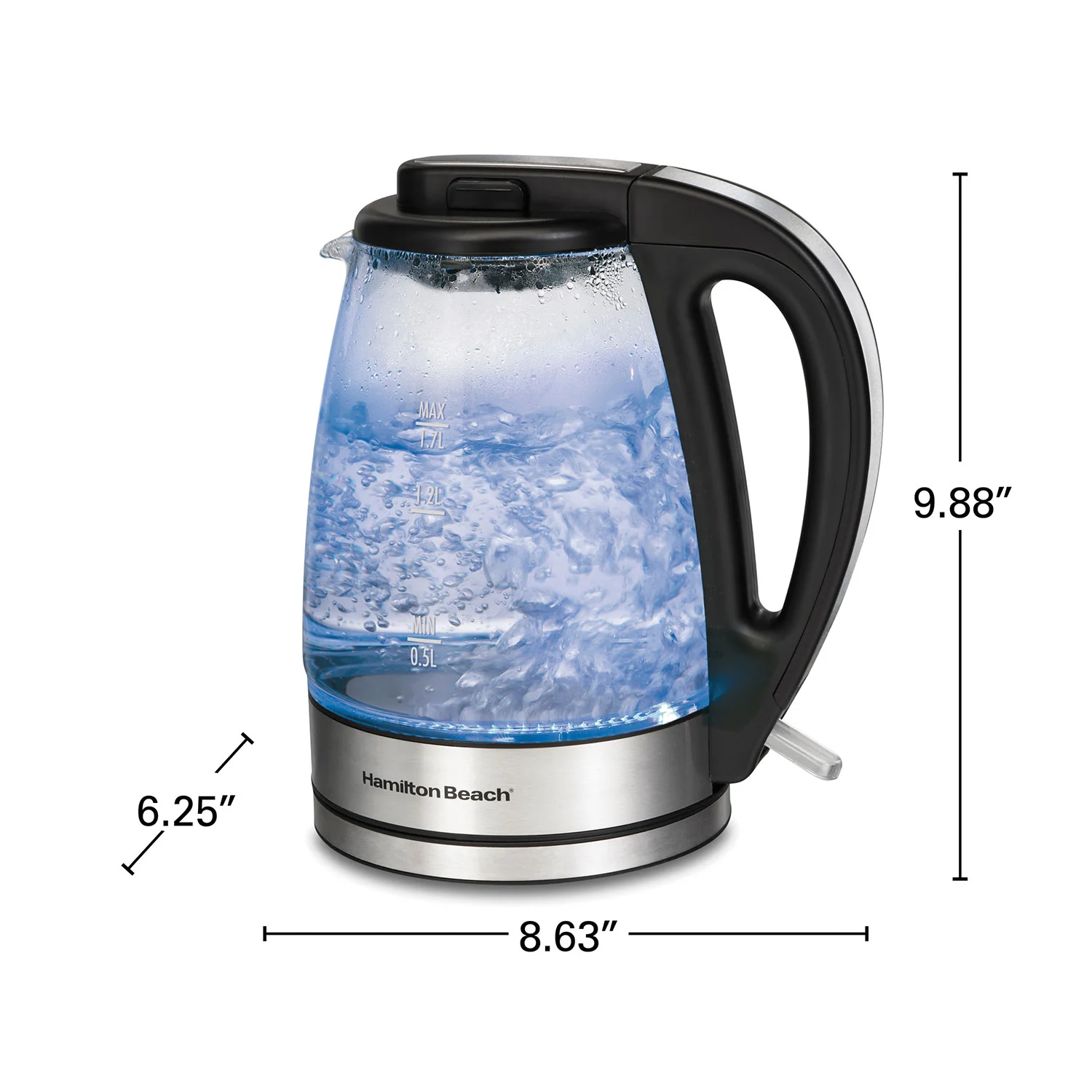1.7 Liter Glass Electric Kettle - Image 7