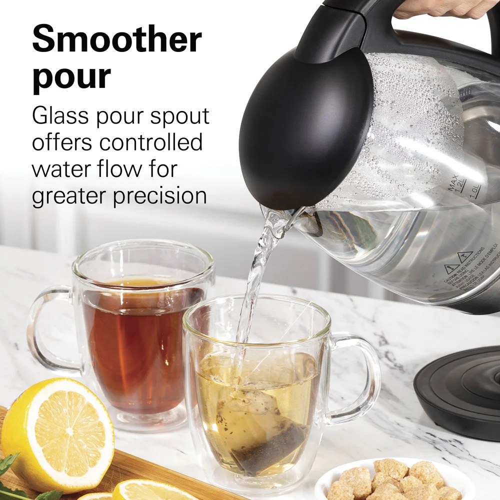 1.2 Liter Compact Glass Kettle - Image 4