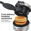 Breakfast Sandwich Maker, Gray - Image 3