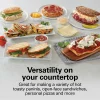 Panini Press & Gourmet Sandwich Maker, Red - Image 2
