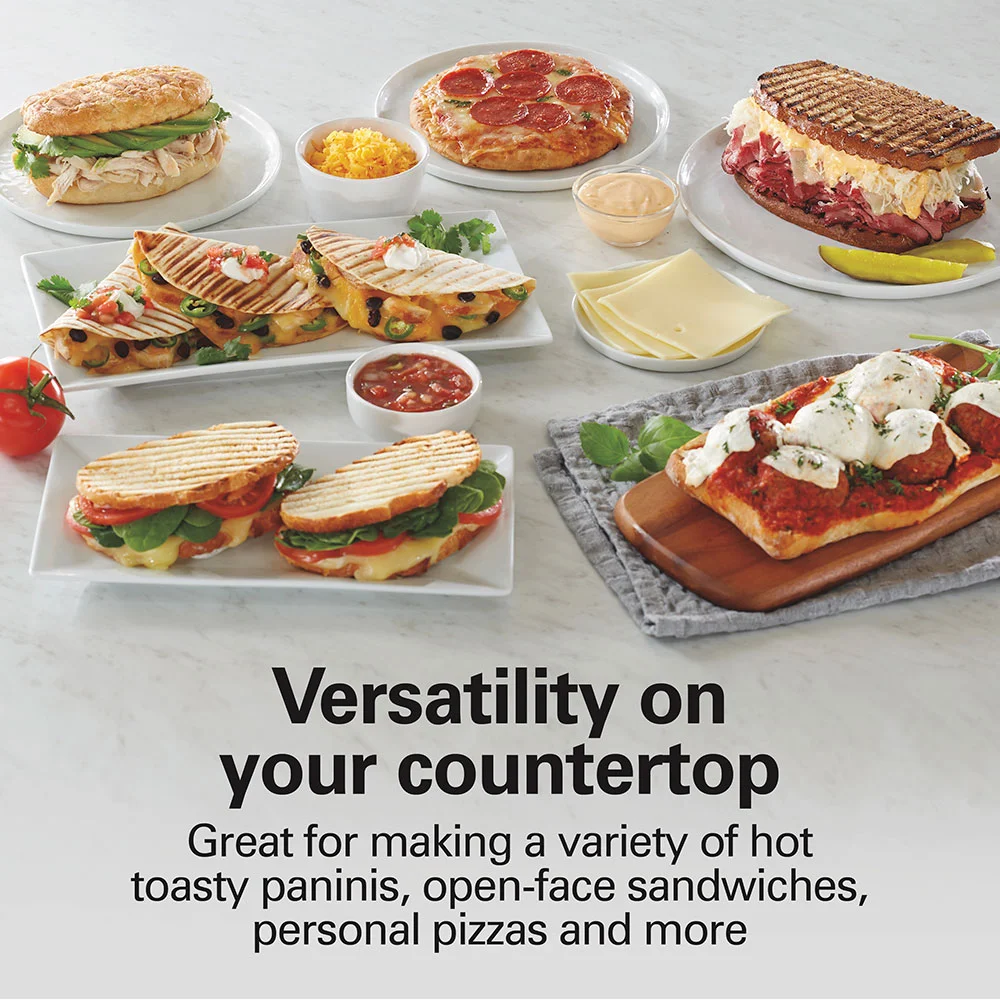 Alternative view of Panini Press & Gourmet Sandwich Maker, Silver