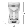 Programmable Coffee Maker, White - Image 8