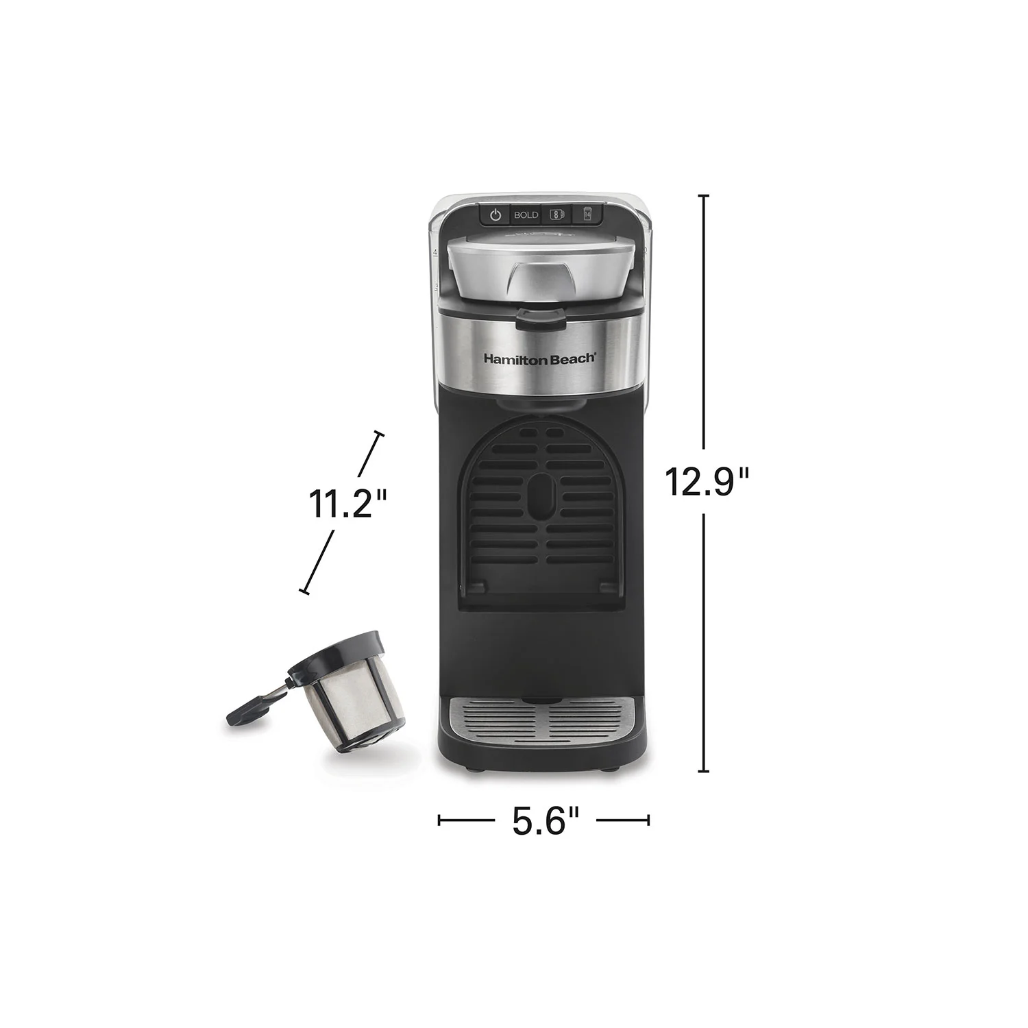 The Scoop® Single-Serve Coffee Maker with Removable Reservoir - Image 9