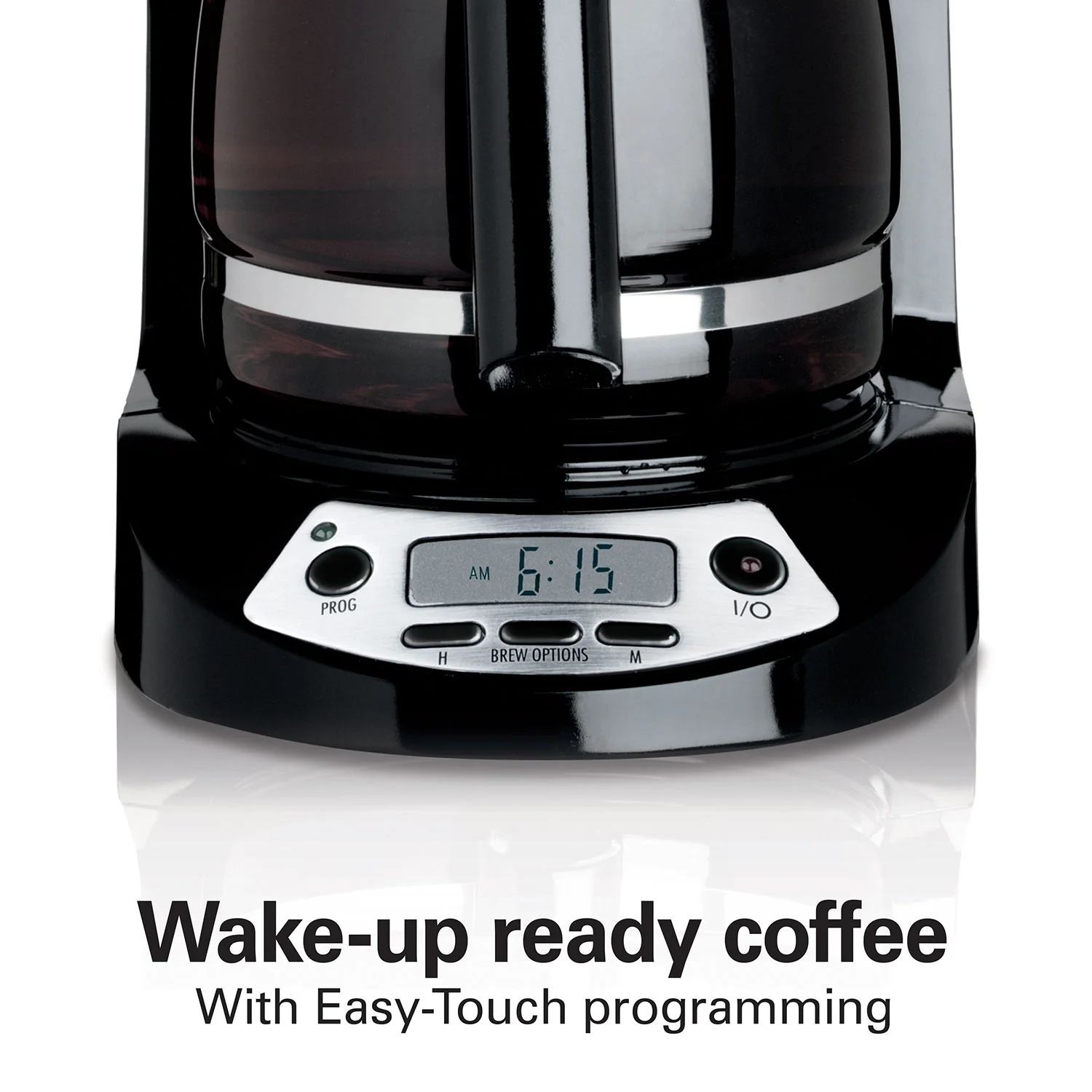 Alternative view of 12 Cup Programmable Coffee Maker with 3 Settings