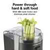 HealthSmart® Compact Juice Extractor, Black & Gray - Image 5