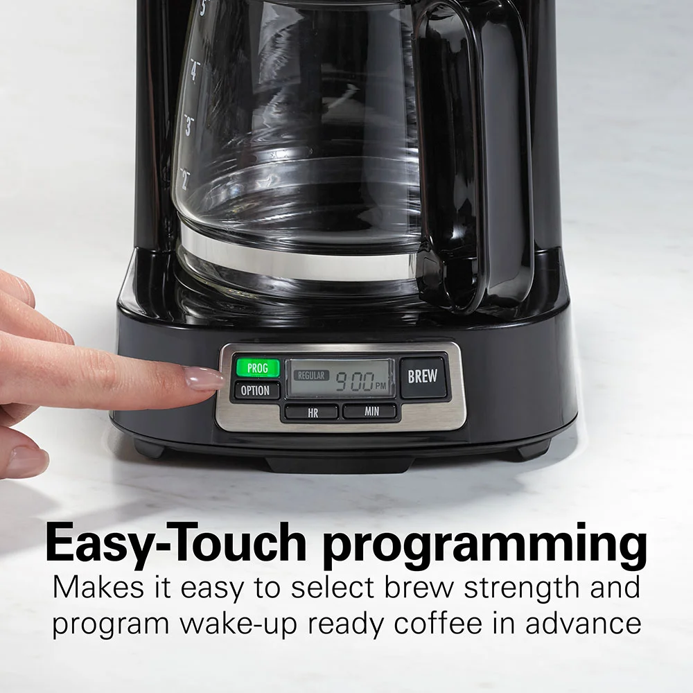 FrontFill® Mini Brew 5 Cup Programmable Coffee Maker - Image 5