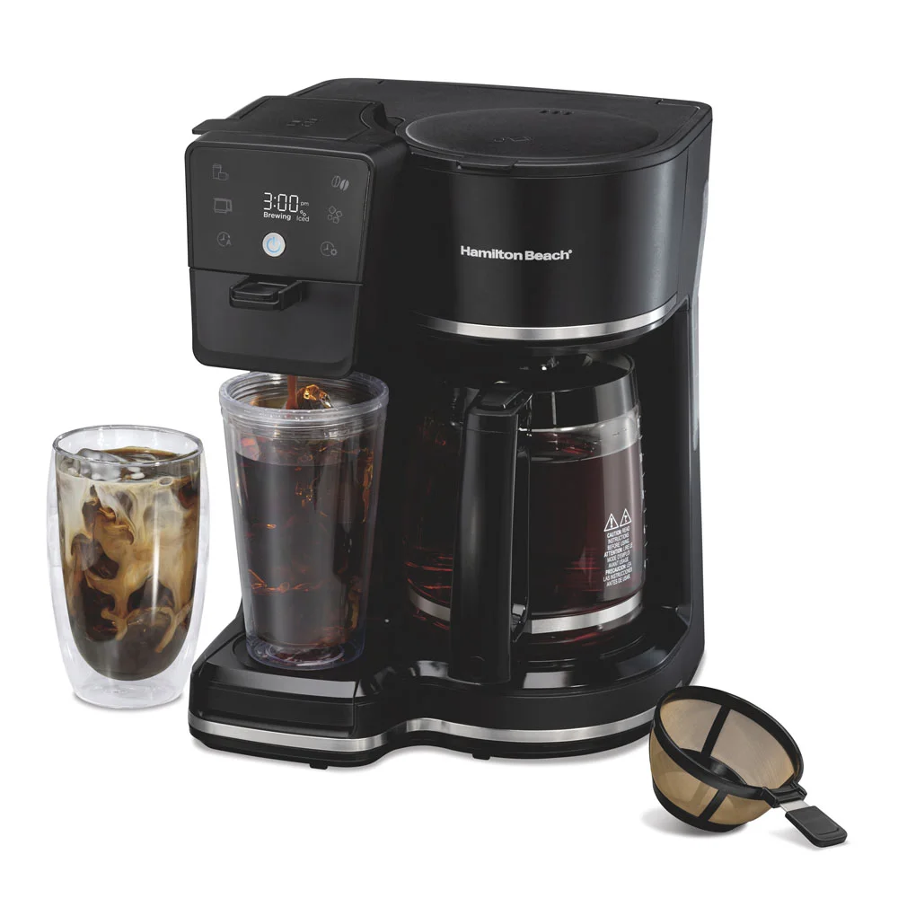 2-Way Programmable Coffee Maker, Black